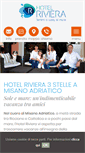 Mobile Screenshot of hotelrivieramisano.it